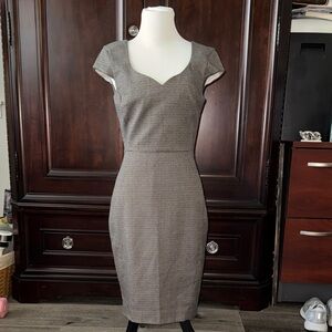 H&M Gray Midi Dress